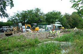 File:Montgomery Canal restoration near Crickheath Wharf August 2007.jpg