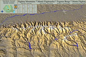 Muntii Fagarasului, harta turistica si a reliefului.jpg
