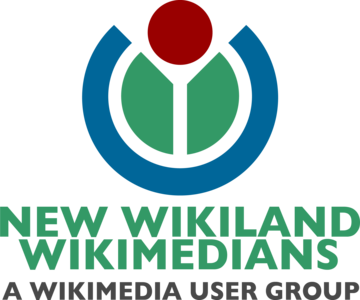 Пример 10 Цветной вариант логотипа Фонда Викимедиа с доп. подписью