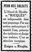 Publicité parue dans L'Illustration du 30 octobre 1915.