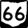 State Route 66 Truck marker