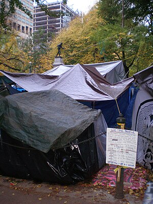 English: Occupy Portland, November 2, 2011