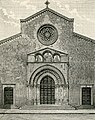 Chiesa di San Francesco d’Assisi (xilografia di Barberis 1892).