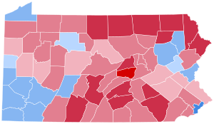 Pennsylvania Presidential Election Results 1968.svg