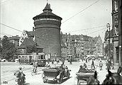 1920年代の路面電車（1920年撮影）