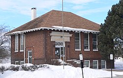 Plainview, Nebraska library from SE 1.JPG