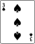 3 of spades