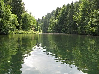 Schöngrundsee von Norden