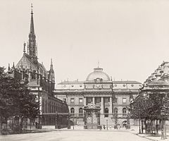 Palais de Justice de Paris, Façade Est