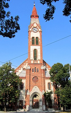 Kalvinana preĝejo en Szentes-Felsőpárt