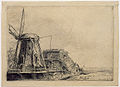 Rembrandt van Rijn, Windmolen, 1641