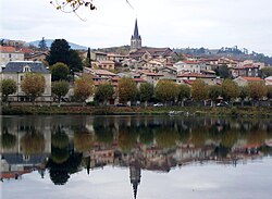 Skyline of Saint-Pierre-de-Bœuf