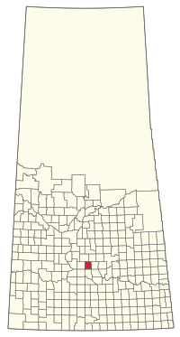 Location of the RM of Arm River No. 252 in Saskatchewan
