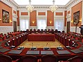 Salle des délibérations du conseil départemental de la Savoie.