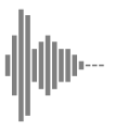 Onde sonore moyenne pour une seule image à travers les barres.