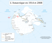 South Magnetic Pole 1914-2008.svg