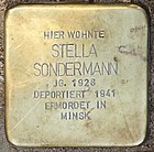Stolperstein für Stella Sondermann