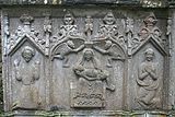 Relief at a tomb in Strade Friary