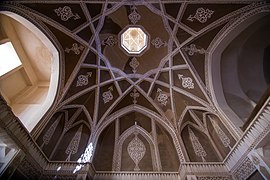 A ceiling inside the Abbāsi House.