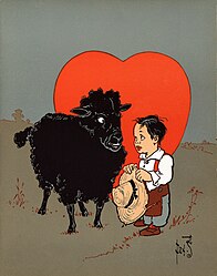 The Black Sheep, from a 1901 edition of Mother Goose
