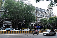 TOI's first office is opposite the Chhatrapati Shivaji Terminus in Mumbai, where it was founded. Times of India Building.jpg