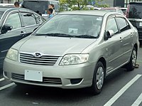 Toyota Corolla sedan (facelift, Japan)