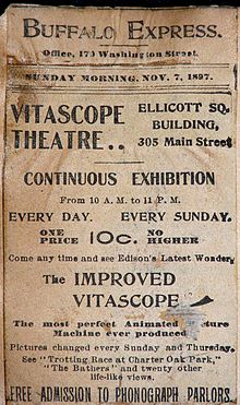  Movies Theaters on The Vitascope Theater In Buffalo  New York   One Of The First Theaters