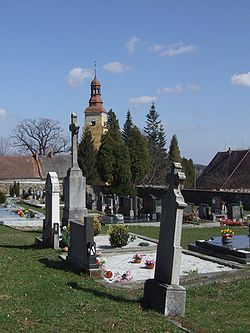 Vlčice - hřbitov
