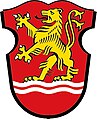 Steigender Löwe im Wappen von Lauenau