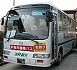 「杵築市循環バス」（当時）左回りの車両 （山香タクシー（速見観光）担当）