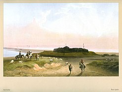 卡洛·博索利（英语：Carlo_Bossoli）1856年所绘的阿拉巴特要塞（英语：Arabat Fortress）