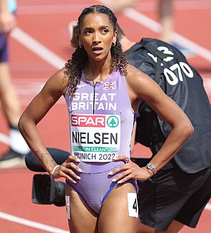 Lina Nielsen bei den Europameisterschaften 2022 in München