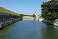 Fossé autour du Fort de la Rade