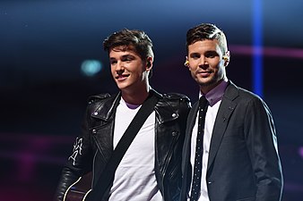 Anton Hagman och Robin Bengtsson.