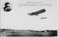 Beaumont sur Monoplan Blériot