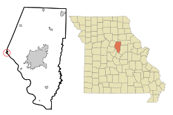 罗什波特在密苏里州的位置