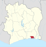 Côte d'Ivoire - District autonome Abidjan.svg