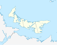 Lagekarte der Prince Edward Island in Kanada