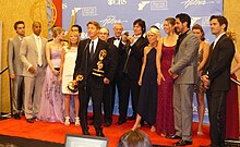 The cast and crew of The Bold and the Beautiful at the 2010 Daytime Emmy Awards Cast and crew "The Bold and the Beautiful" 2010 Daytime Emmy Awards 2.jpg