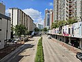2023年的青山公路－荃湾段，近福来邨