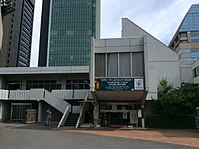 秩父宮ラグビー場の横にある協会事務所