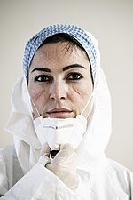 Portrait of Francesca Palumbo, intensive care nurse