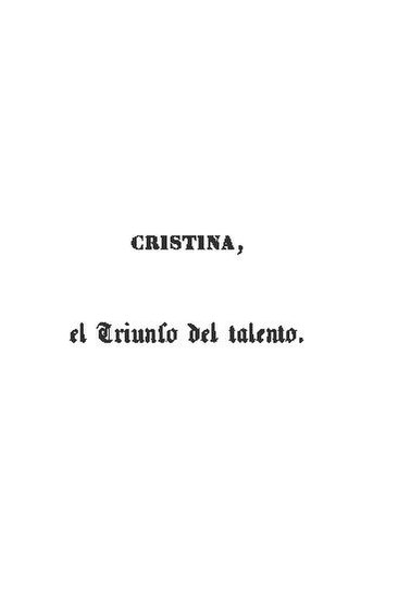 Archivo:Cristina o el triunfo del talento.pdf