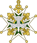 Cross of the Order of the Holy Spirit (heraldry).svg