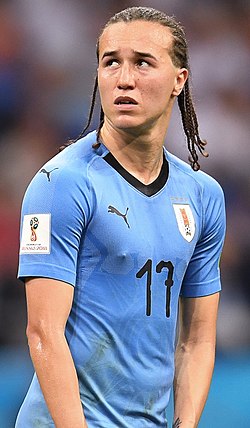 Diego Laxalt a 2018-as világbajnokságon Uruguay színeiben