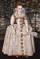 El primer cuadro que se conoció de Elizabeth, 1603—quizás fuera un complemento al retrato dual de Peake realizado en el mismo año[61]​