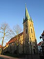 De evang.-lutherse St.-Joriskerk te Fürstenau