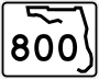 State Road 800 marker