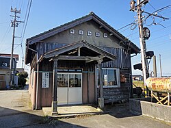 富山地方鉄道本線早月加積駅駅舎