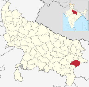 Kart over Ghazipur